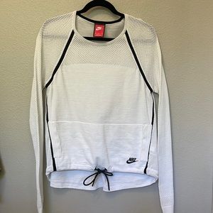 Nike sportswear tech knit long sleeve sweater top